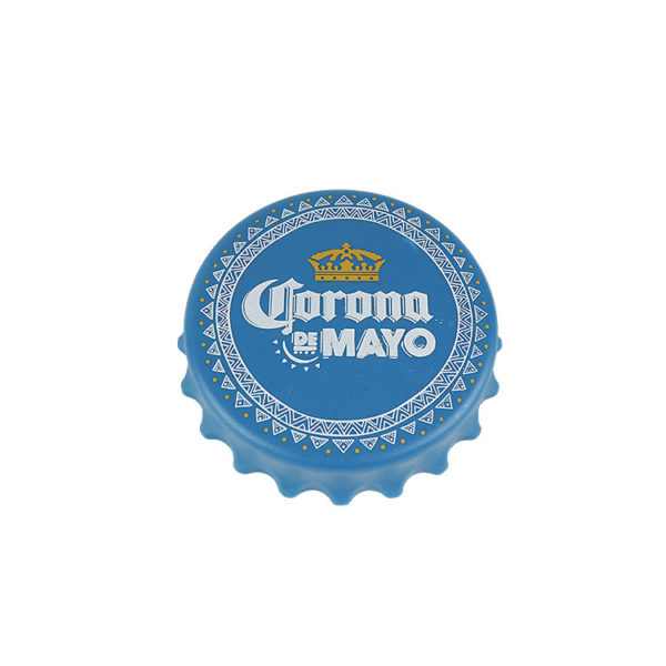 Portable Full Color Cap Shaped Bottle Opener - 图片 3