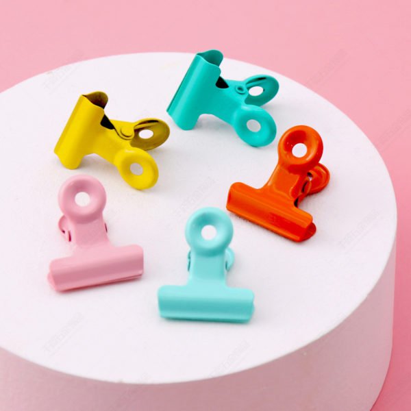 Lacquered Candy-colored Metal Sealing Clip - 图片 3