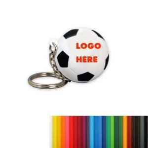 Miniature Gift Leather Keychain with Custom Logo - Image 3