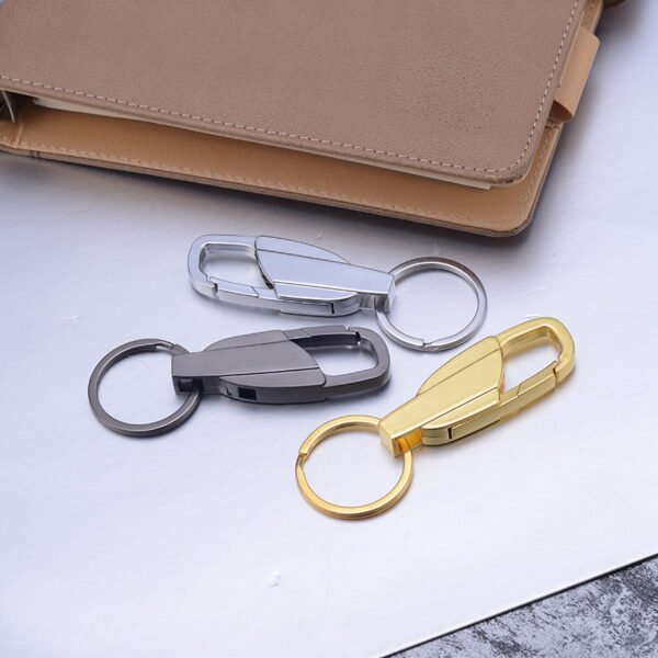 Zinc Alloy Metal Hook Keychain - Image 3