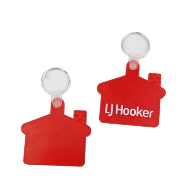 House Shaped Soft Key Tag - Image 3