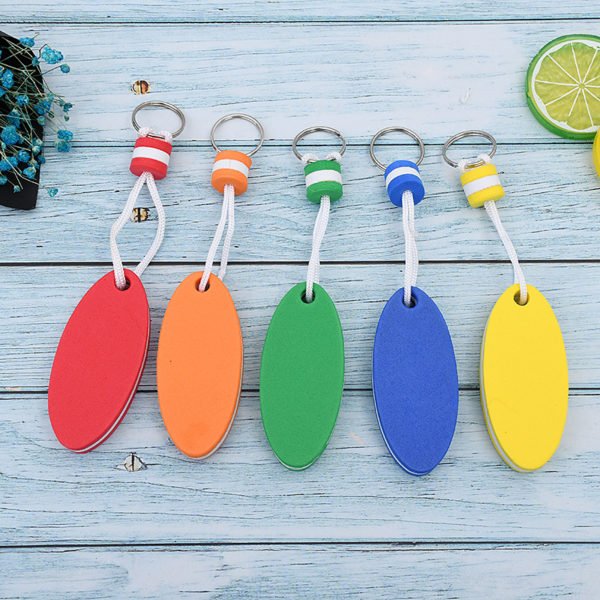Surfoard Shaped EVA Floating Keychain - Image 3