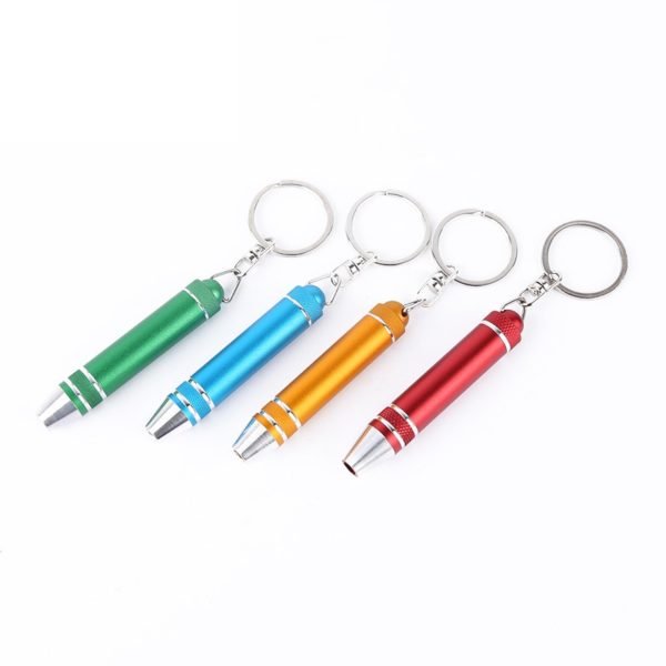 3 in 1 Screw Driver Kit with Keychain - Image 3