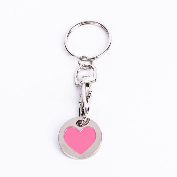 Shopping Cart Coin Key Chain Token Holder - Image 3