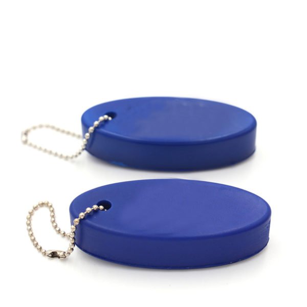 Soft Floating Oval Keychain Key Chain - Image 3