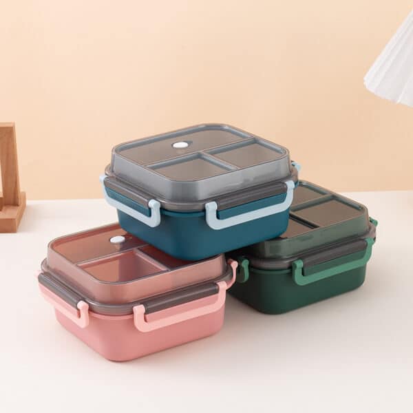 Portable Square Camping Lunch Box - 图片 3