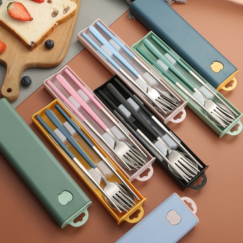 Travel Portable Gift Tableware Set - 图片 3