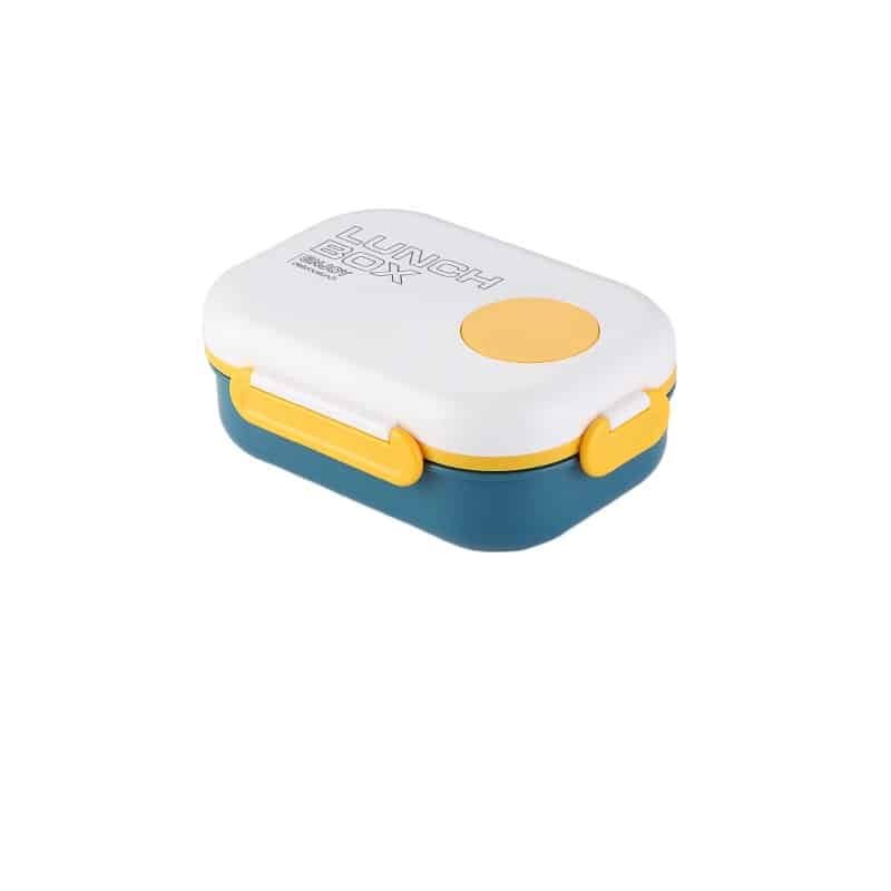 Simple Microwaveable Compartments Plastic Lunch Box - 图片 3