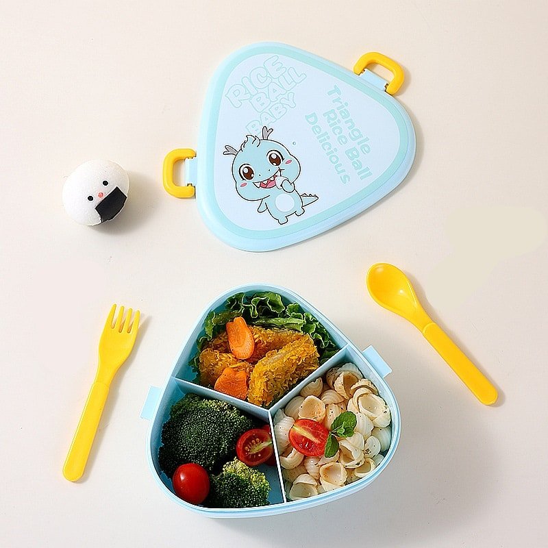 Simple Plastic Microwaveable Lunch Box Children - 图片 3
