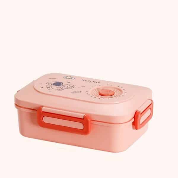 Cartoon Plastic Microwaveabe Lunch Box - 图片 3