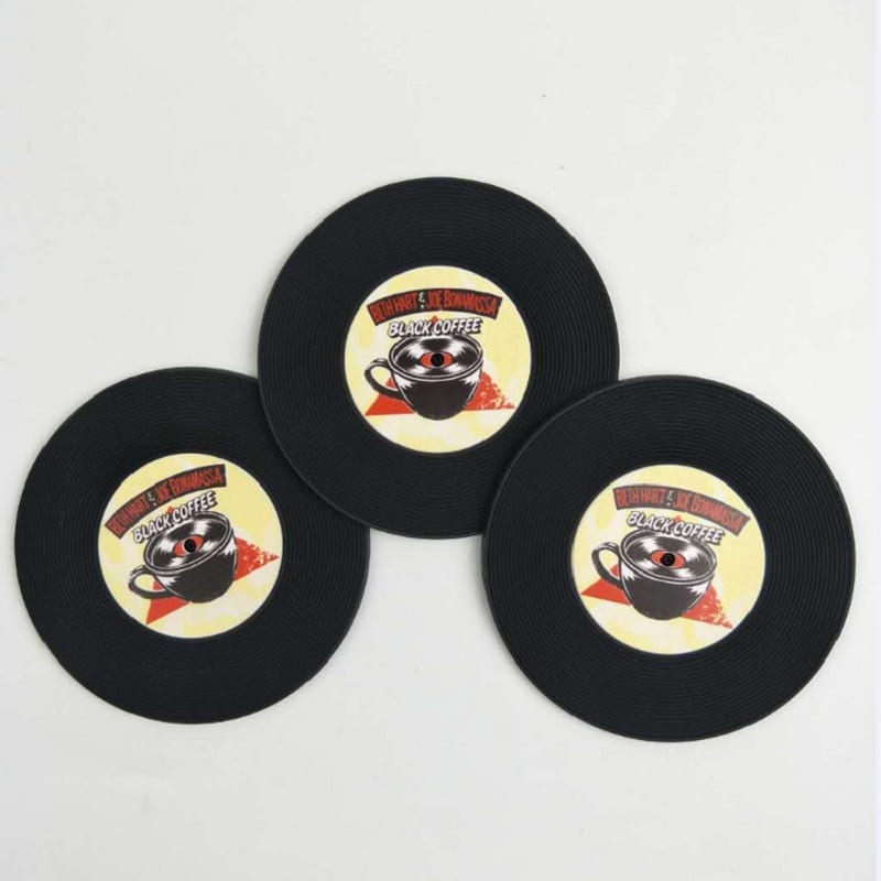 PVC CD Drink Coaster - 图片 3