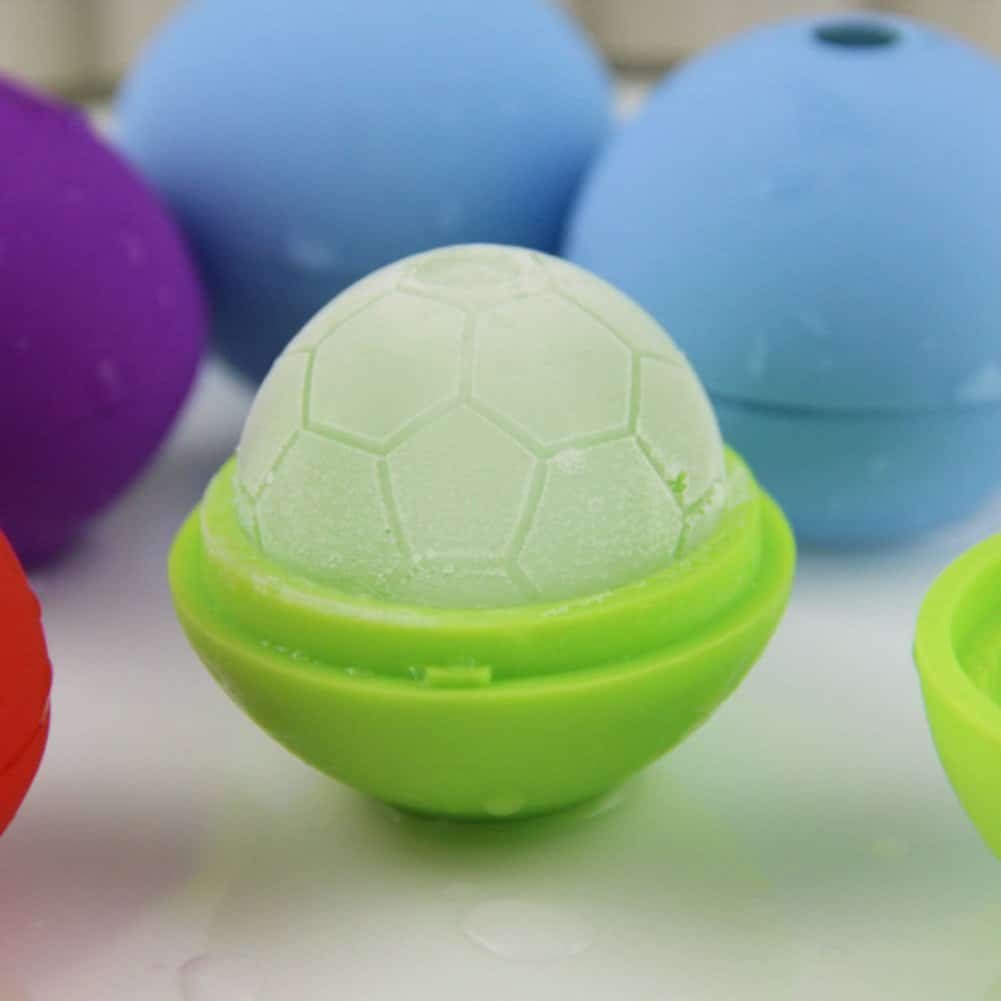 Silicone Soccer Shaped Ice Ball Mold - Image 3