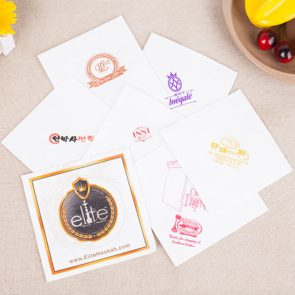 Full Color Imprint Disposable Beverage Napkin - 图片 3