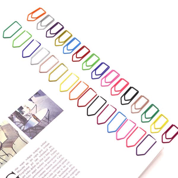Pencil Metal Paperclips - 图片 3