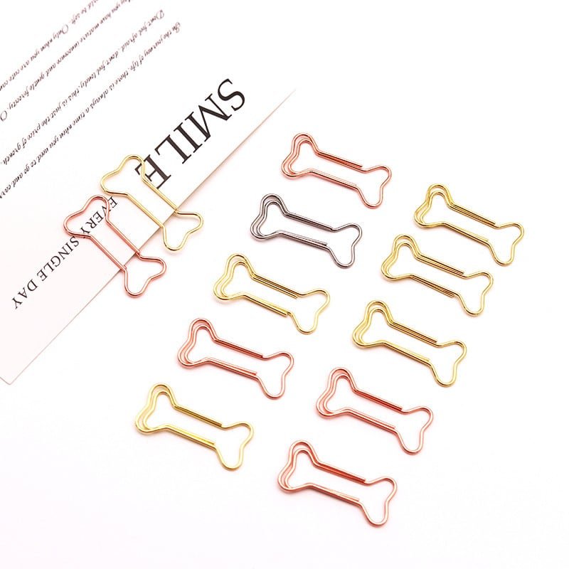 Electroplating Bone Shaped Metal Paperclips - Image 3
