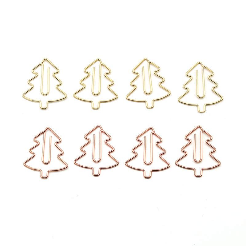 Electroplating Christmas Tree Shaped Paperclips - 图片 3