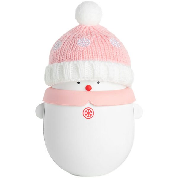 Snowman Shape Hand Warmer 2 in 1 Power Bank 6000mAh For Christmas Gift - Image 3