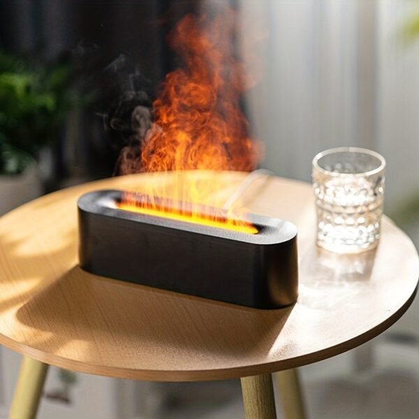 Realistic Flame Humidifier and Aroma Diffuser - Image 3