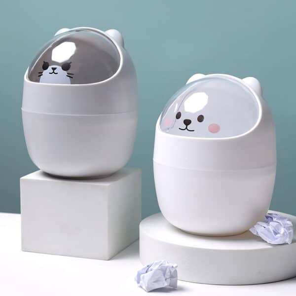 Multi-Functional Swing-Top Storage Bin - 图片 3