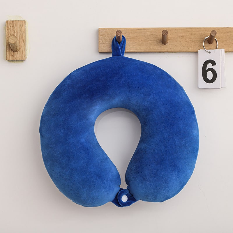 Promotional Detachable Memory Foam U Shape Neck Pillow - 图片 3