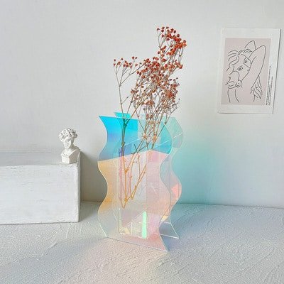 Customized Dazzling Acrylic Vase - Image 3