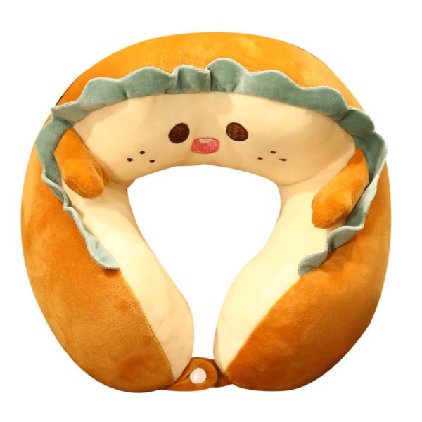 Emojing Toast U Shape Neck Pillow with Custom Logo - Image 3