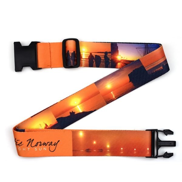 Dye-Sublimated Luggage Straps With Buckle - Image 3