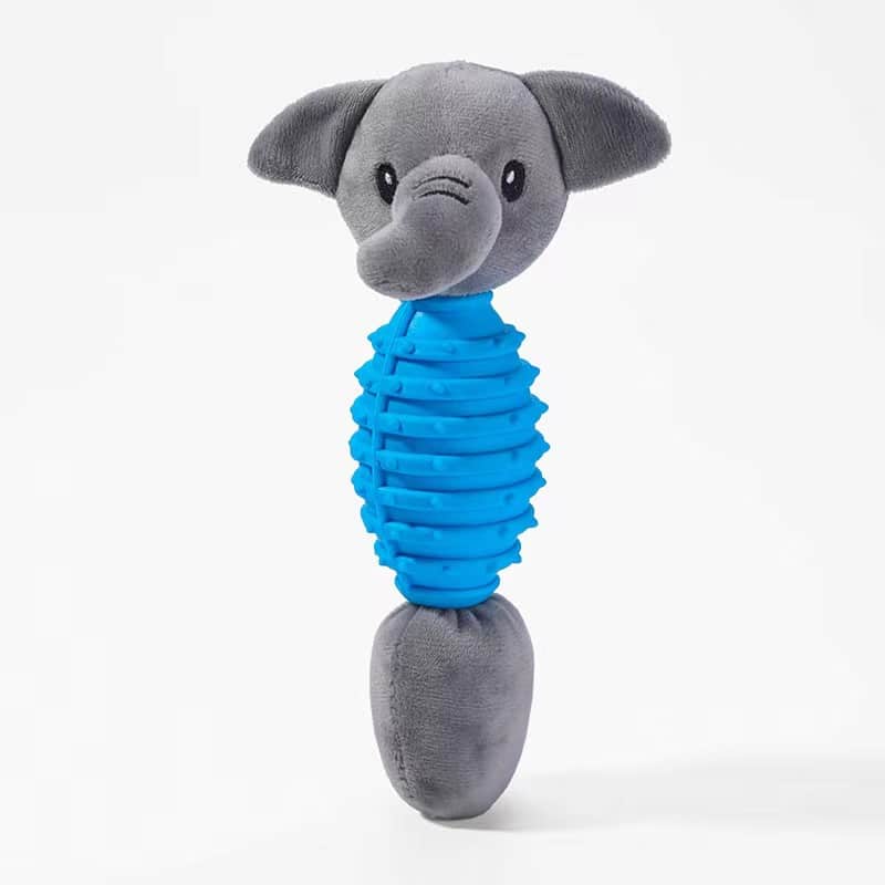 Squeaky Pet Toy with Plush Tail - 图片 3