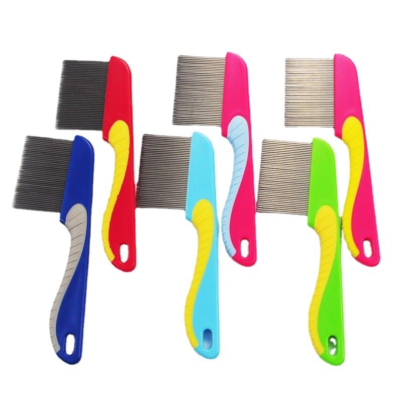 Pet Grooming Stainless Steel Flea Comb - 图片 3