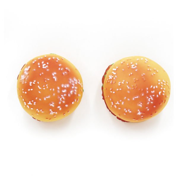 Rubber Burger Sound Toy - 图片 3