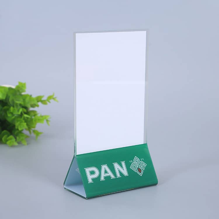 Colored Acrylic Table Tent Menu Holder - 图片 3