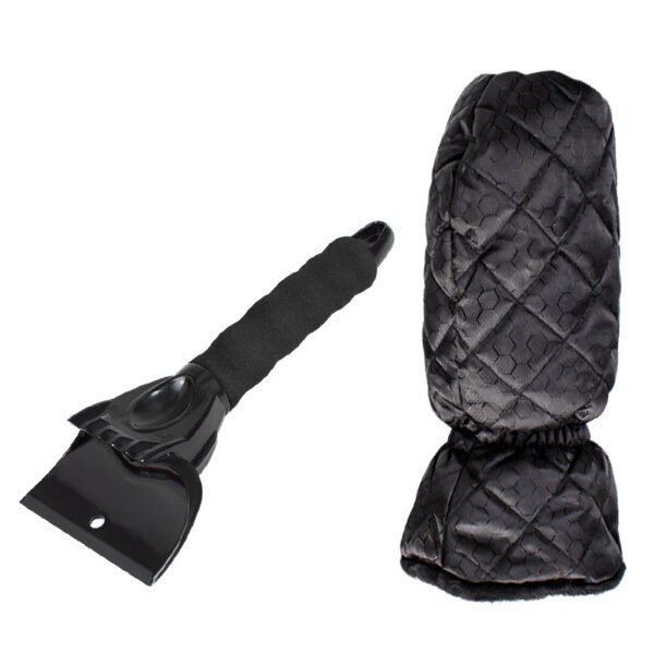Custom Car Snow Shovel with Thickened Warm Glove - 图片 3