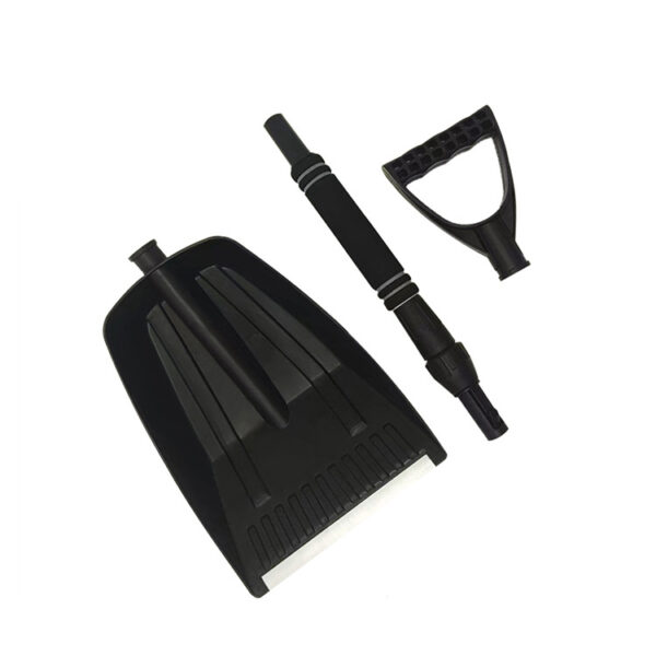 Portable Detachable Telescopic Aluminum Car Snow Shovel - 图片 3