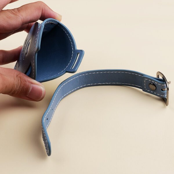 PU Leather Circle Luggage Tag - Image 3