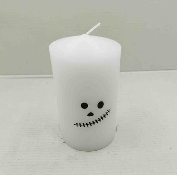 Halloween Ghost Face Candle - Image 3