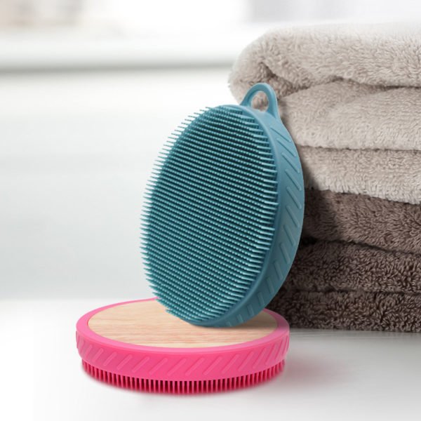 Silicone Sclap Massage Brush With Logo - 图片 3