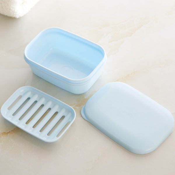Portable Travel Seal Soap Dish With Logo - Image 3