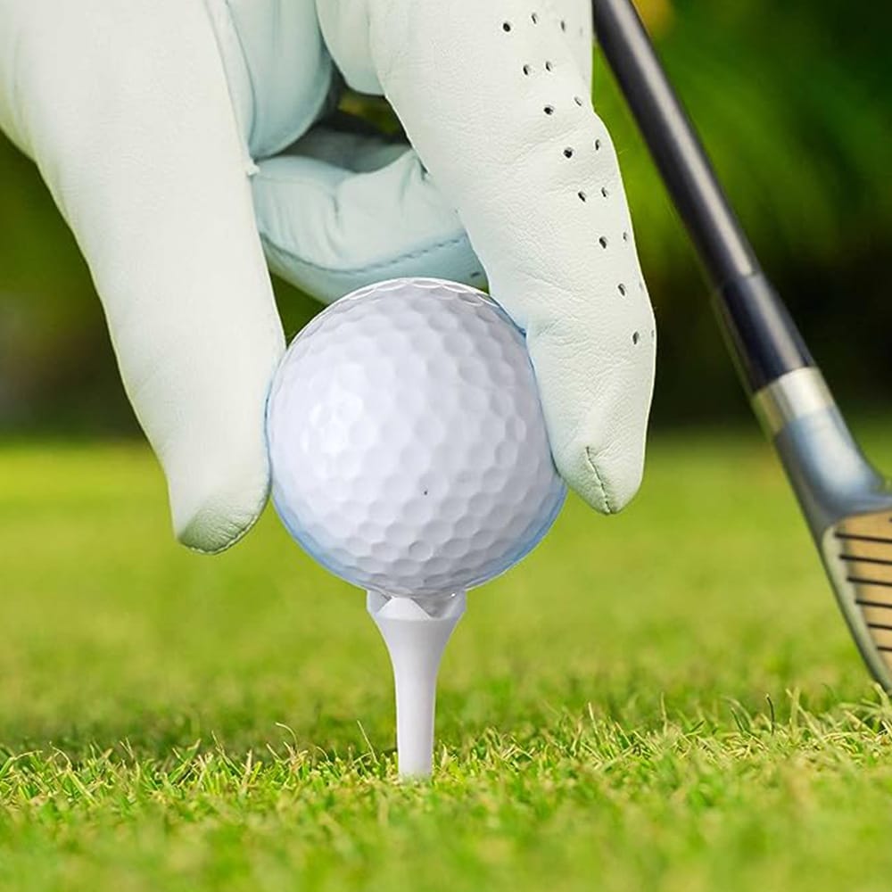 White Claw-Shaped ABS Golf Tees - 图片 3
