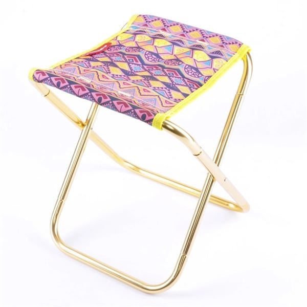 Outdoor Mini Portable Folding Stool Camping Chair with Logo - 图片 3
