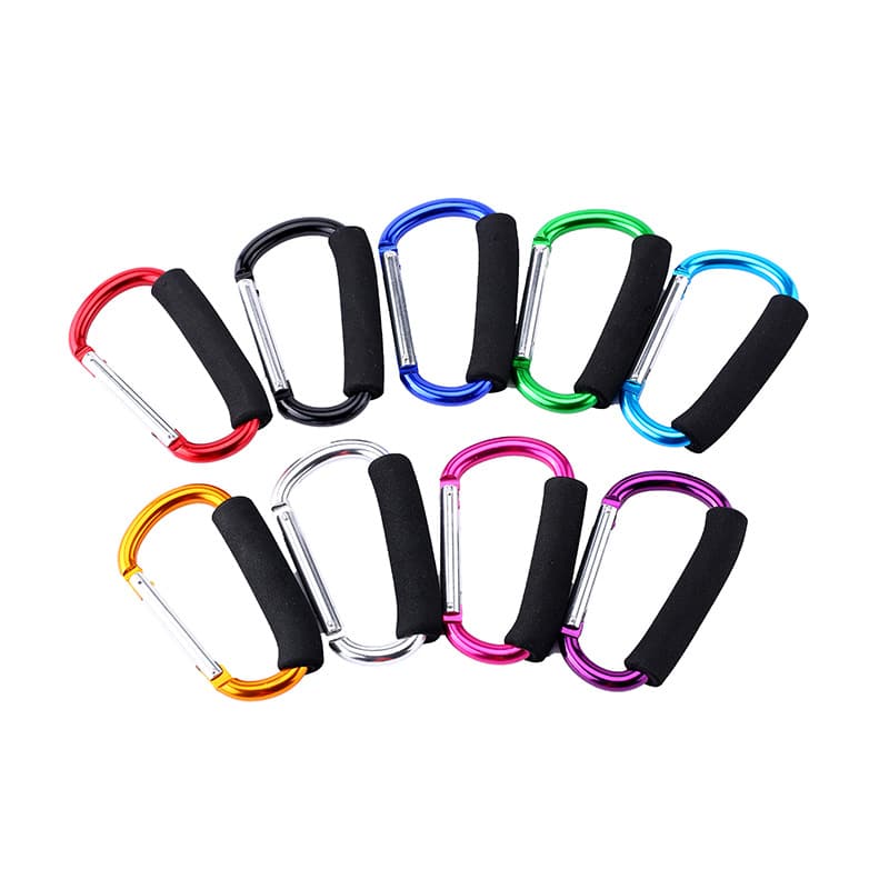 Dshaped Buckle Aluminum Carabiners - 图片 3