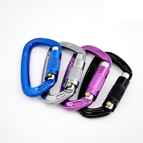 Multi-functional Aluminum Alloy Flat Climbing Buckle - 图片 3