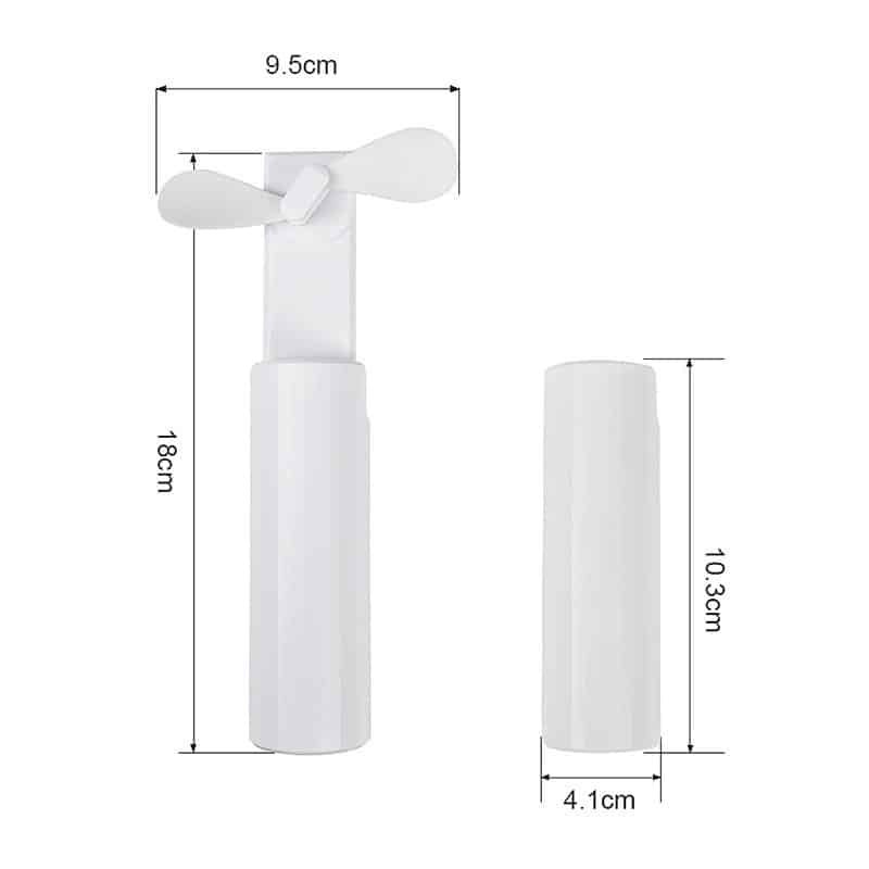 Mini Telescopic Rechargeable Handheld Fan - Image 3