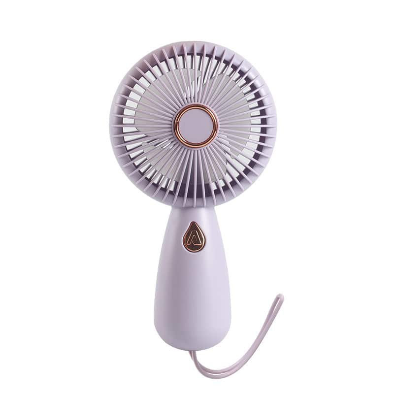 Simple Handheld Small Fan with LED - 图片 3