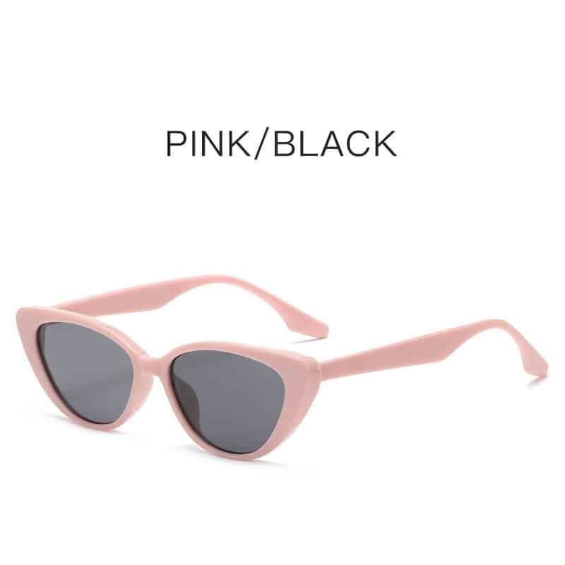Retro Cat-Eye PC Sunglasses - 图片 3