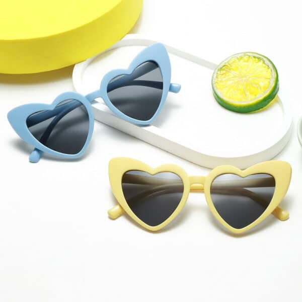 Fashionable HearSunglassesor Kids - 图片 3
