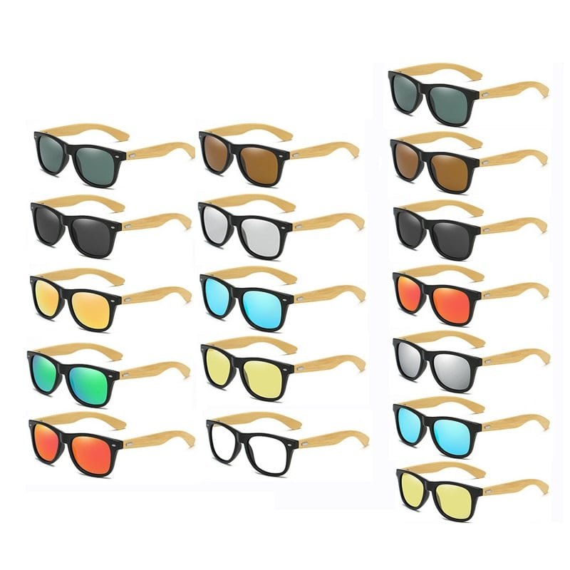 New Bamboo Leg Sunglasses - 图片 3