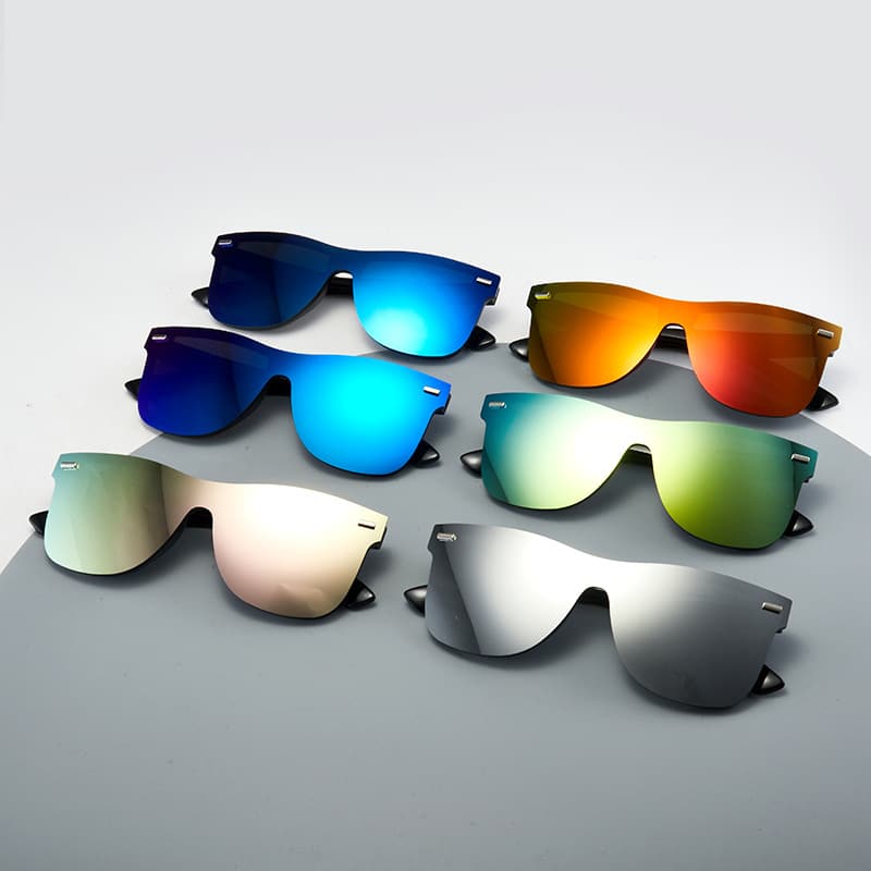 MirroreSunglassesith UV Protection - 图片 3
