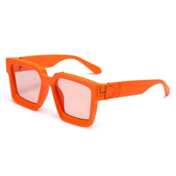 Square Frame Fashion Sunglasses - Image 3