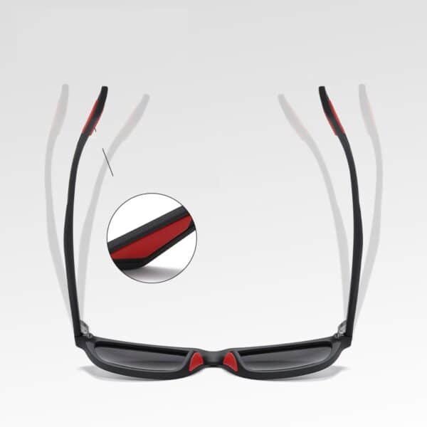 Silicone Anti-slip Cushion TR Sunglasses - 图片 3