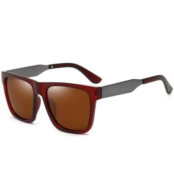 Hipster Square Polarised Sunglasses - 图片 3